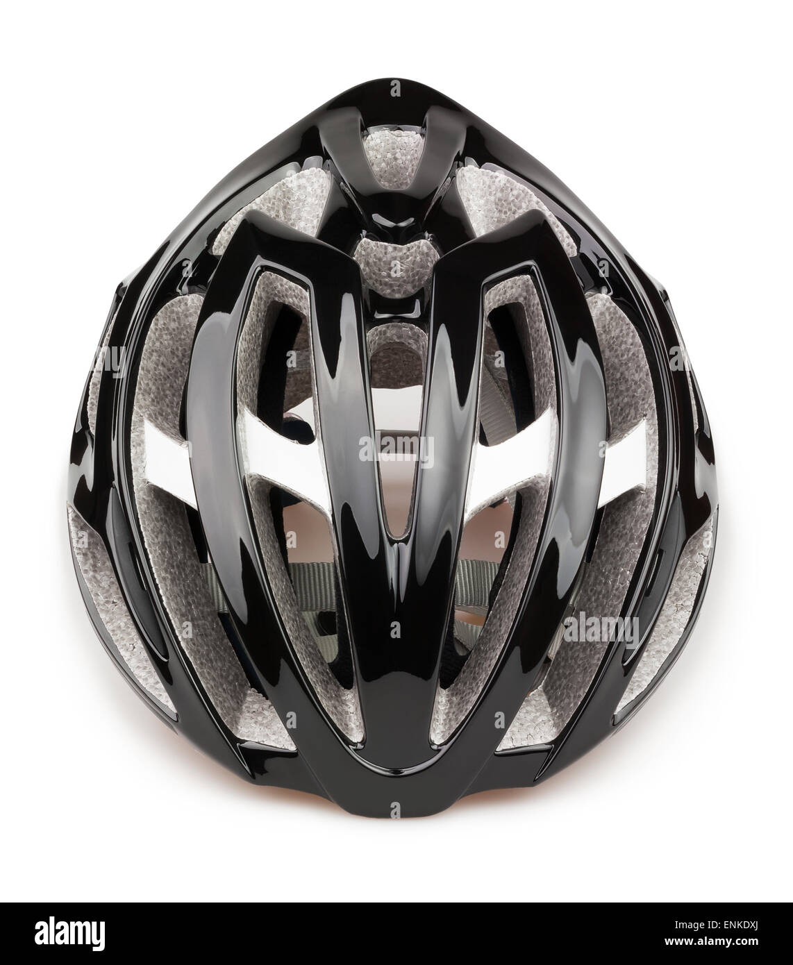 bike helmet isolated Stock Photo