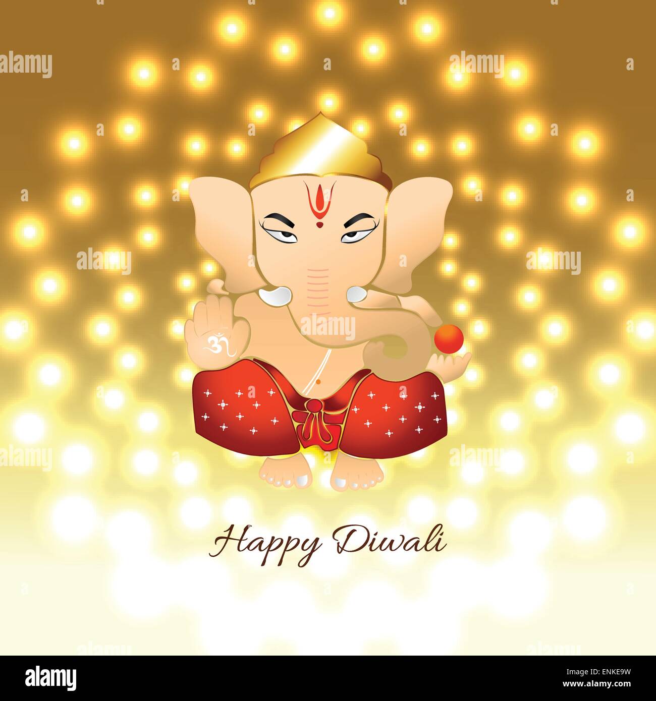 Vector diwali ganesh illustration Stock Vector Image &amp; Art - Alamy