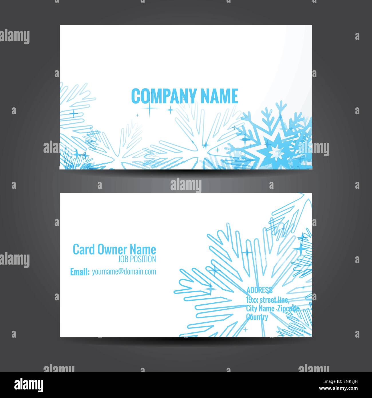 vector simple and clean business template Stock Vector