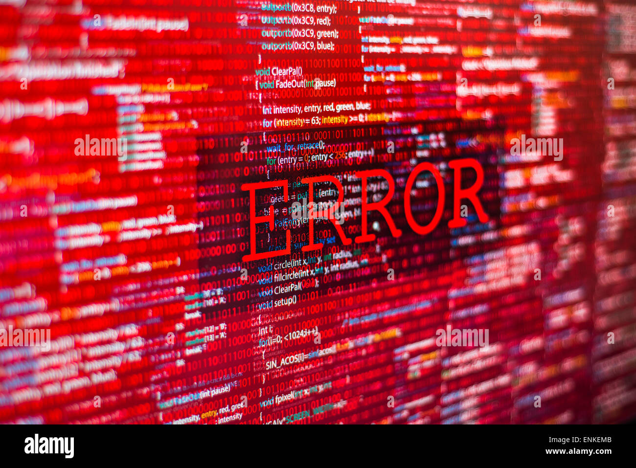 Error matrix hi-res stock photography and images - Alamy