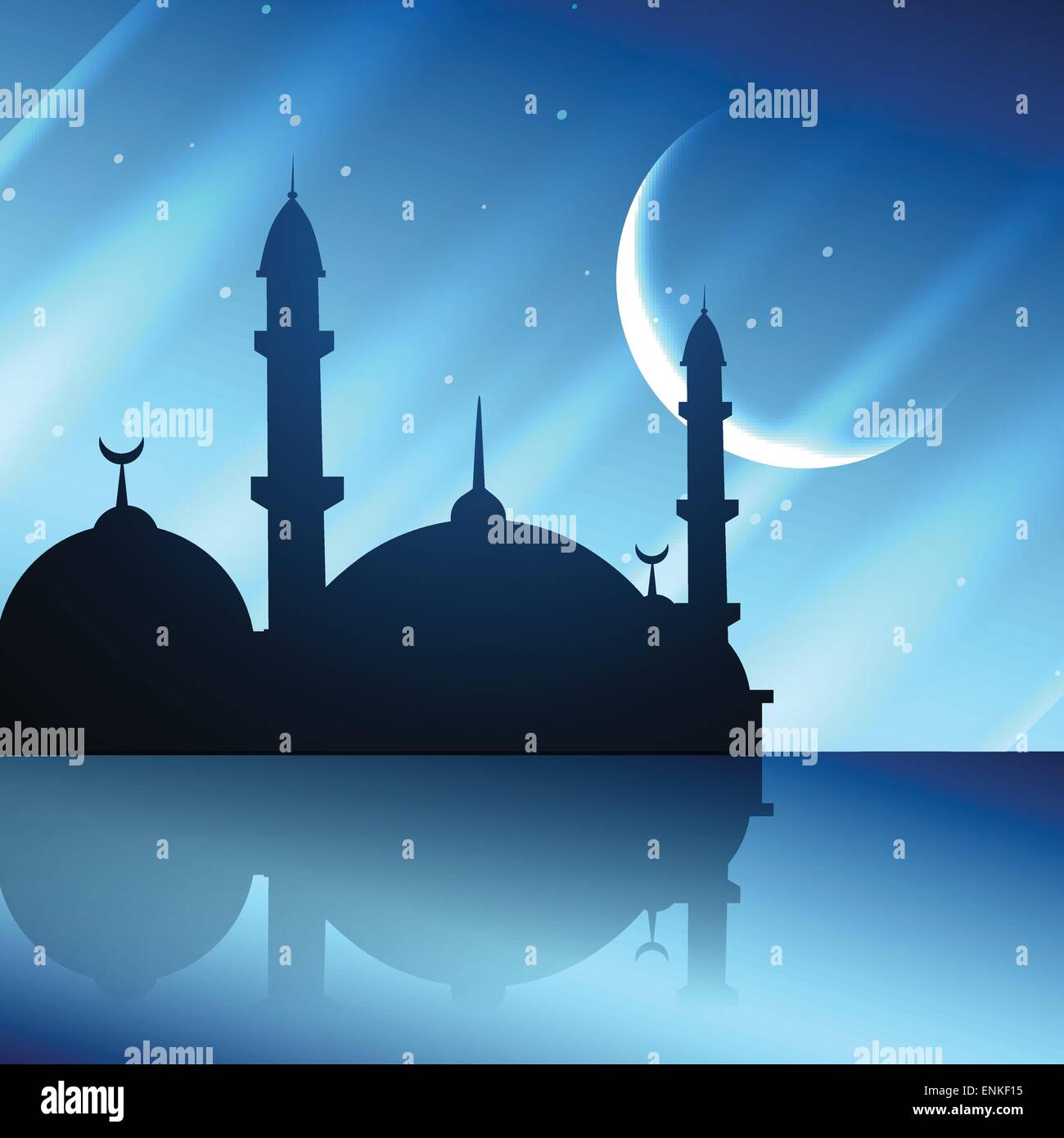 islamic mosque design background illustration Stock Vector Image & Art ...