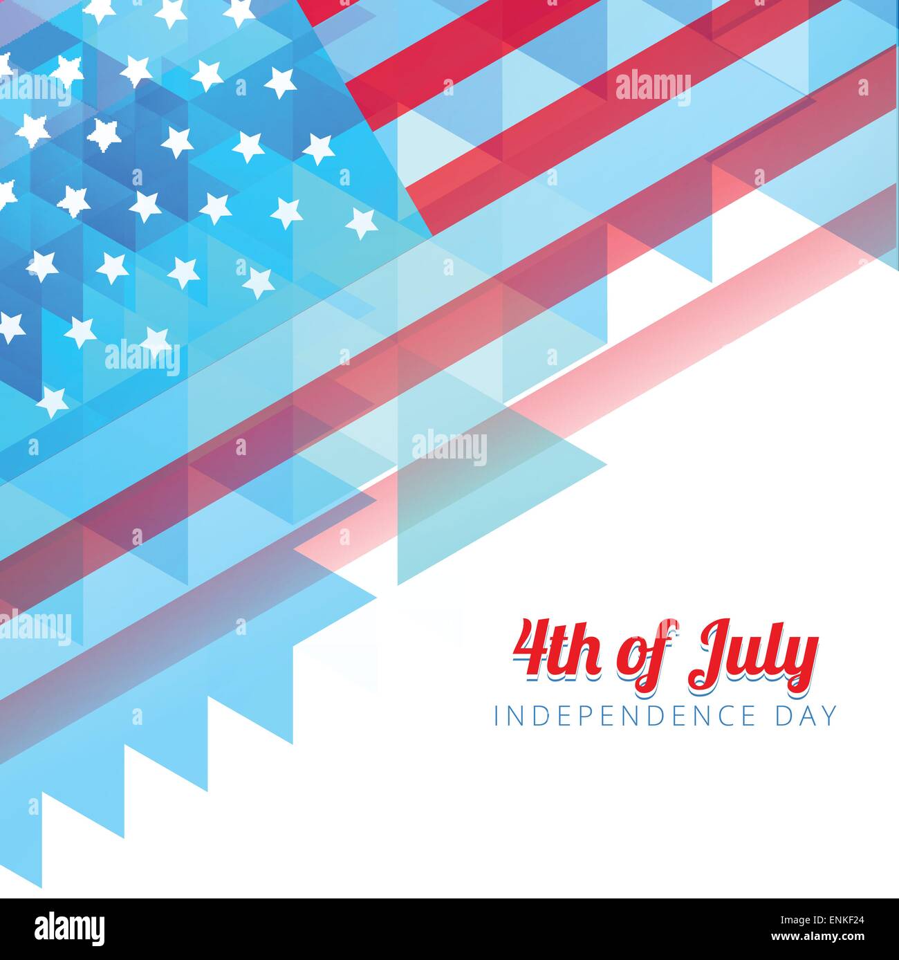 abstract style 4th of july background Stock Vector Image & Art - Alamy