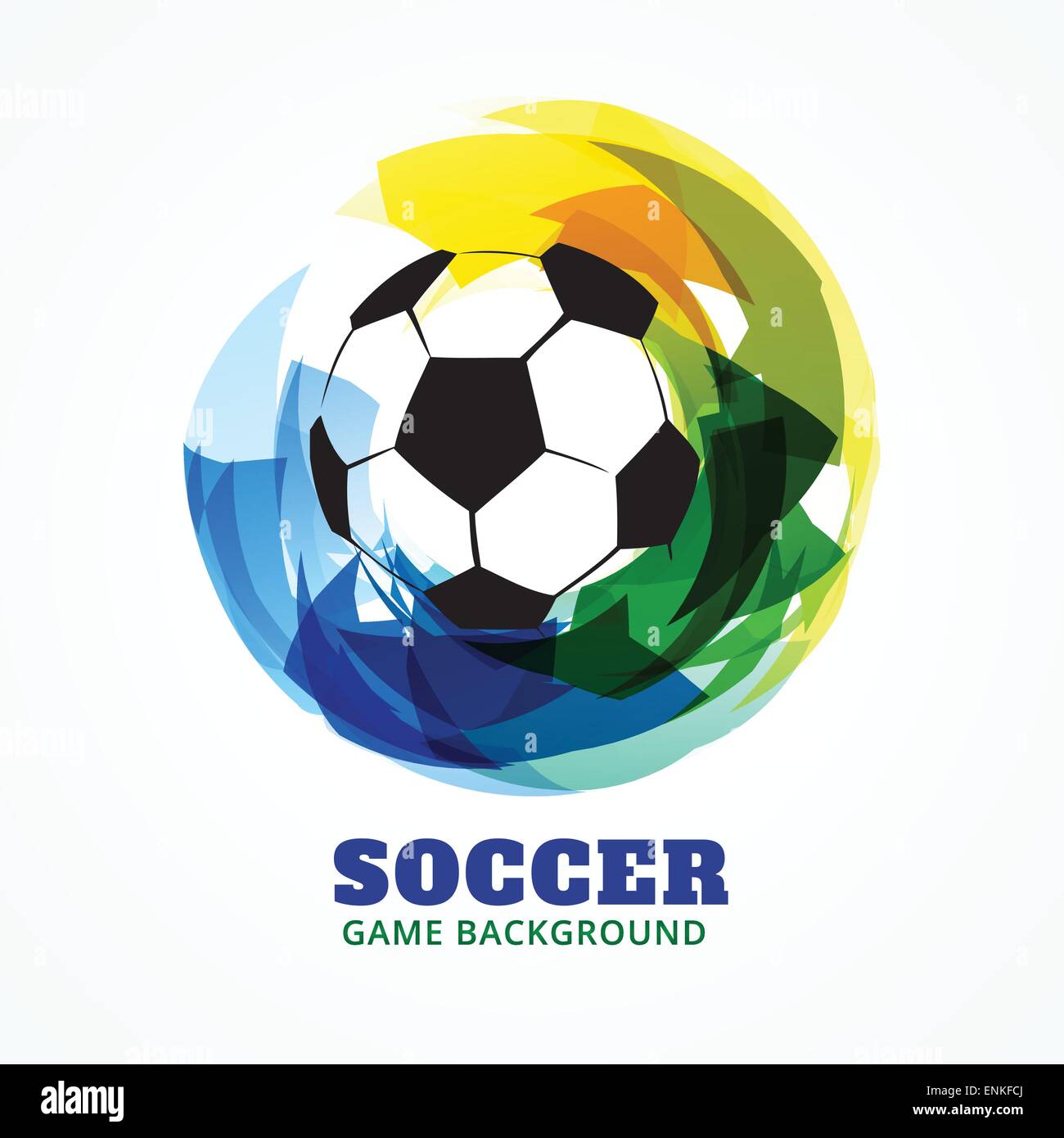 abstract style football game background design Stock Vector Image & Art ...
