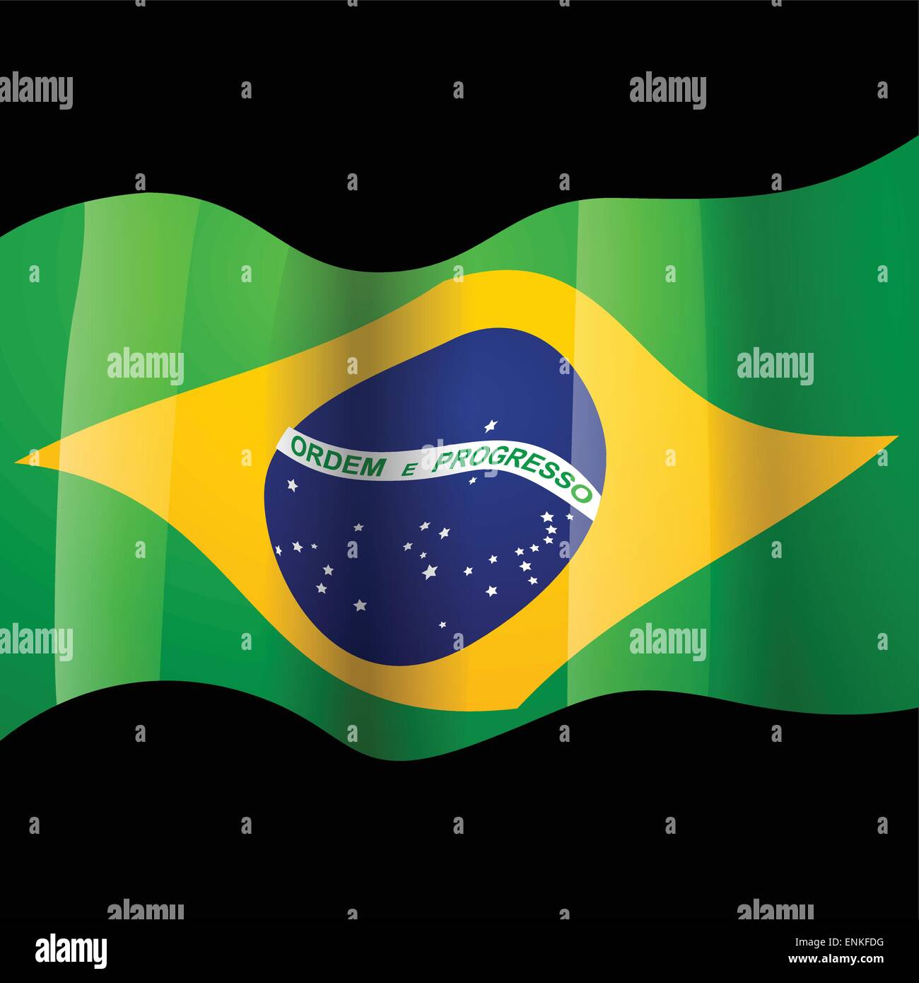 vector brazil flag design background Stock Vector Image & Art - Alamy