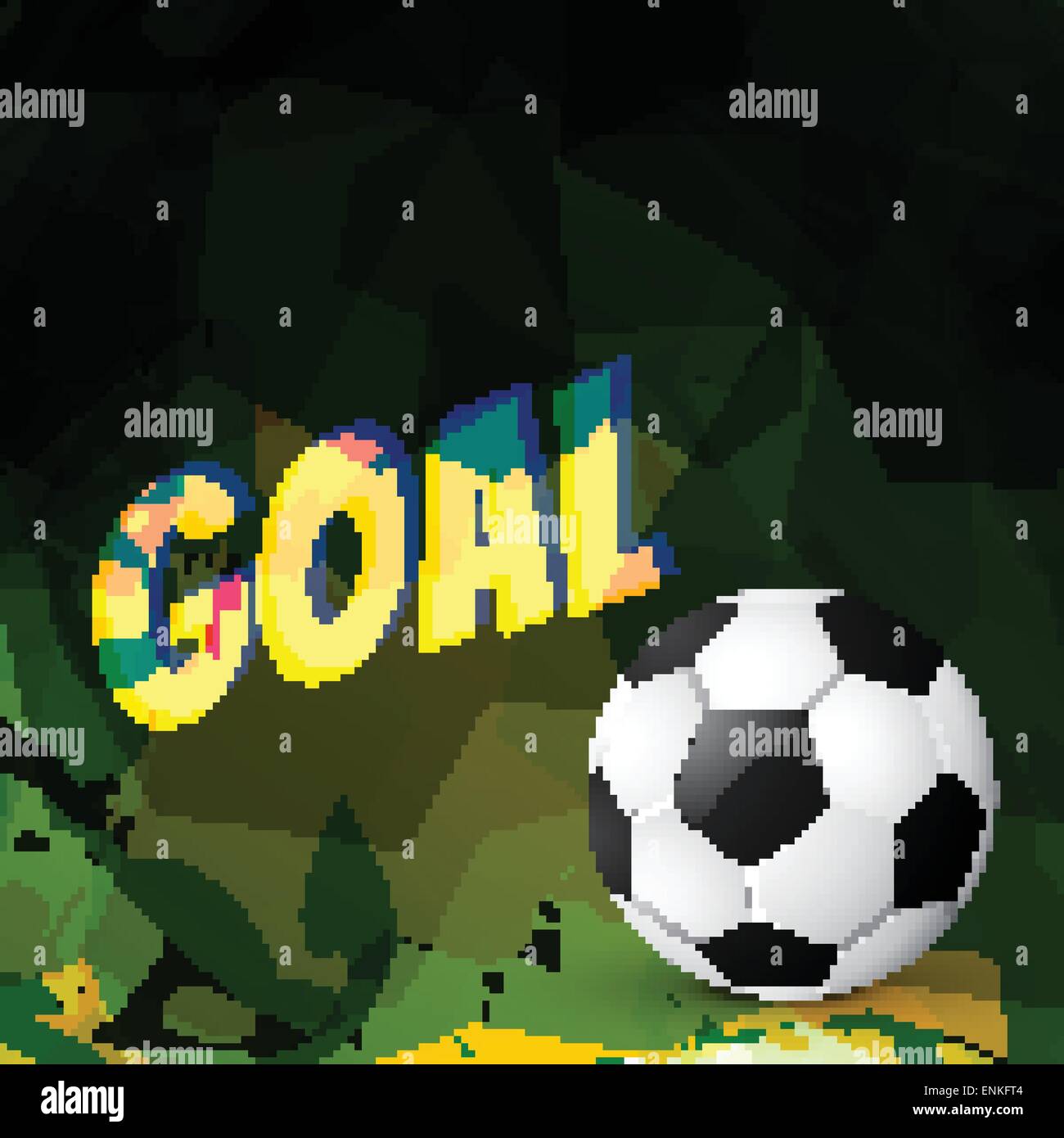 vector illustration of soccer design Stock Vector Image & Art - Alamy