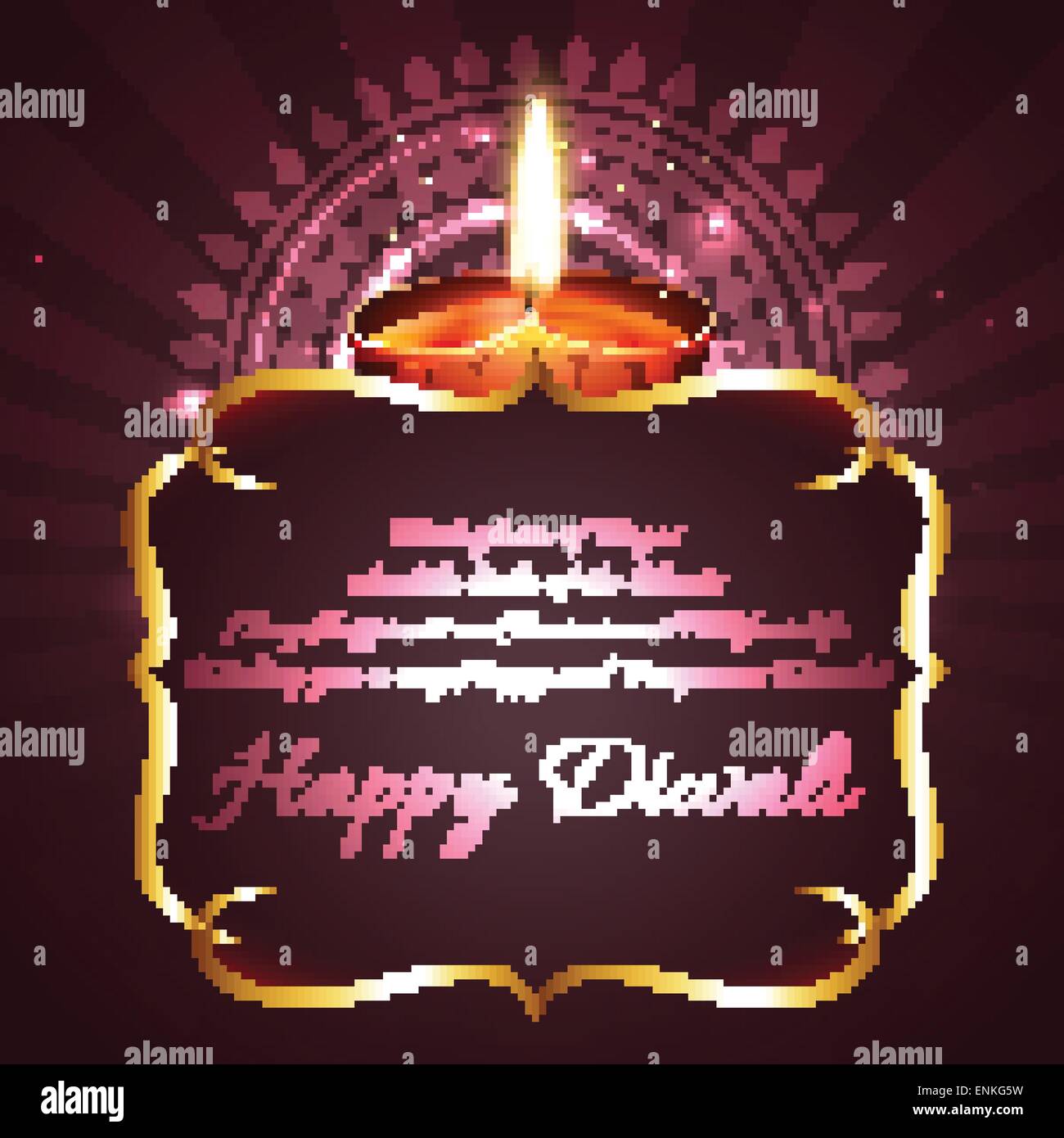 Script Background Diwali Vector diwali background with space for your text Stock Vector Image ...