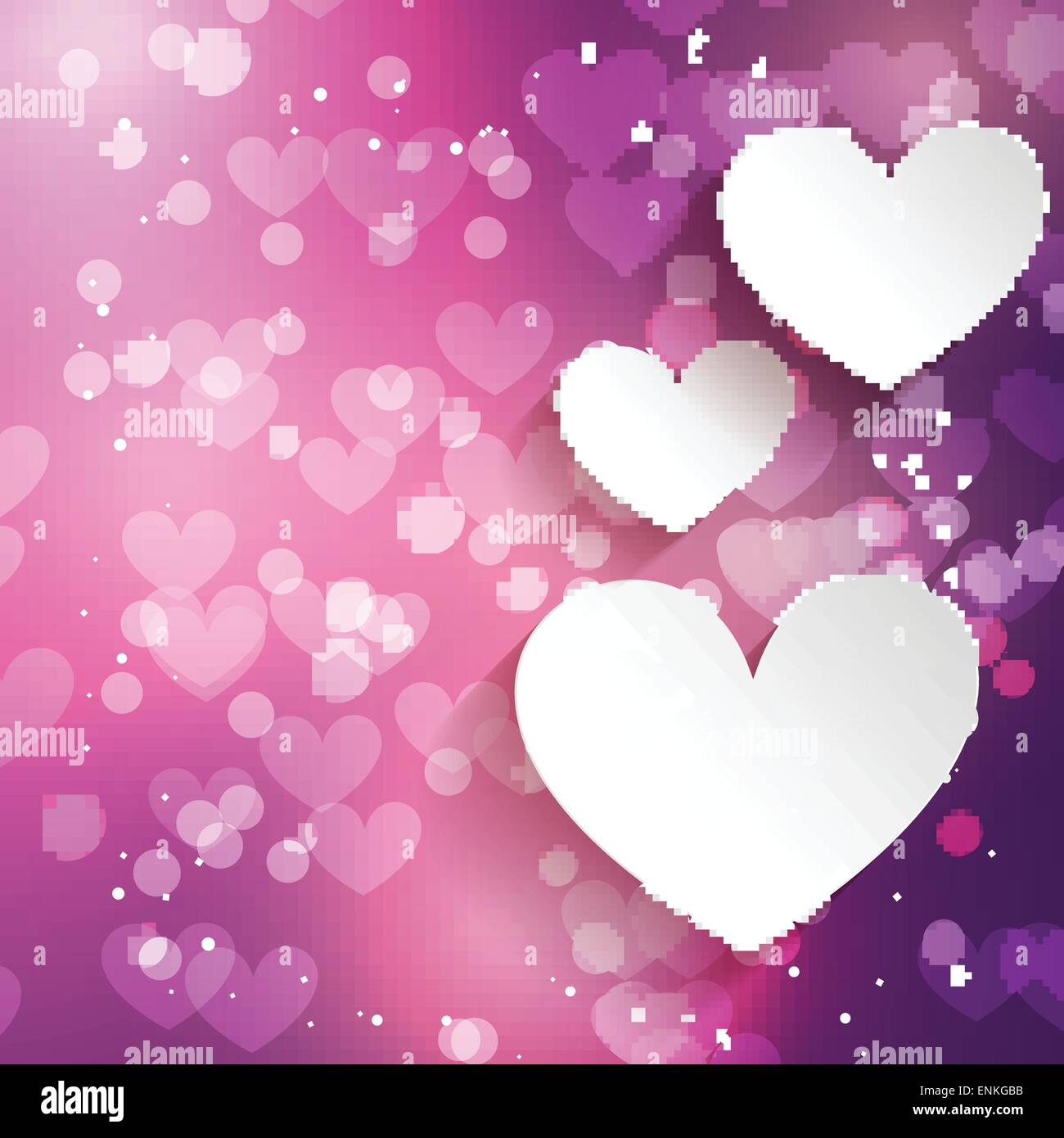 Hearts bokeh effect hi-res stock photography and images - Page 5 - Alamy, image size:1300x1390