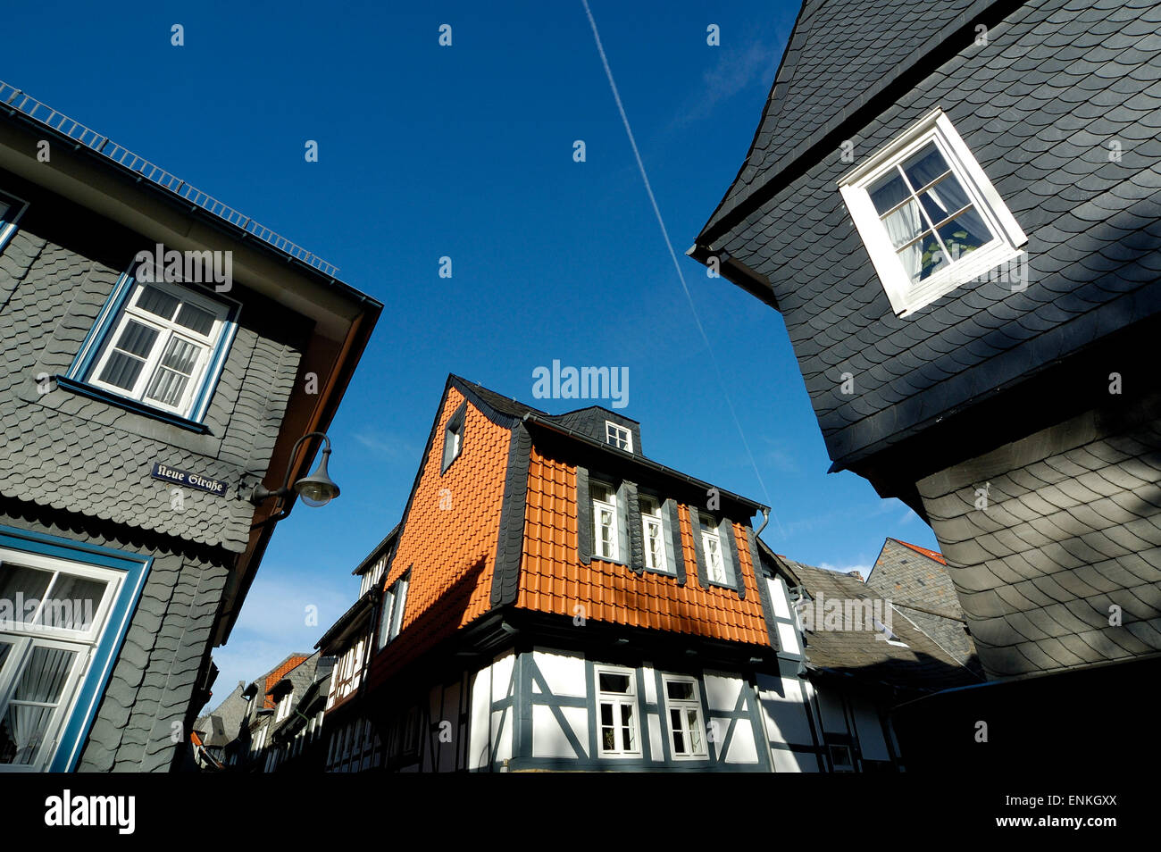 Goslar Altstadt, UNESCO-Welterbestätte  Altstadt Stock Photo