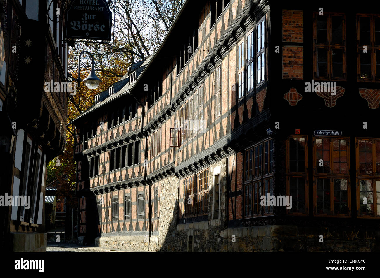 Goslar Altstadt, UNESCO-Welterbestätte  Siemenshaus Stock Photo