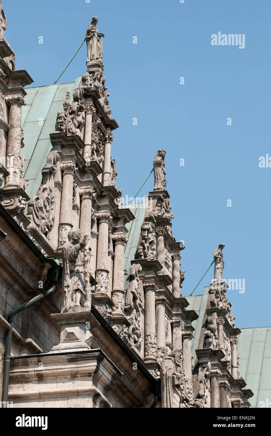 Kirche, Altstadt, Wolfenbuettel, Niedersachsen, Deutschland |  church, old town, Wolfenbuettel, Lower Saxony, Germany Stock Photo