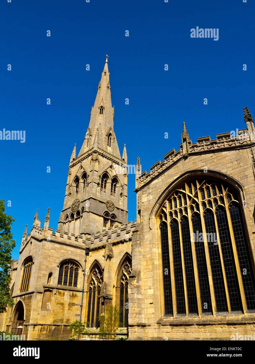 St Mary Magdalene Church in Newark on Trent a traditional market town in Nottinghamshire East Midlands England UK Stock Photo