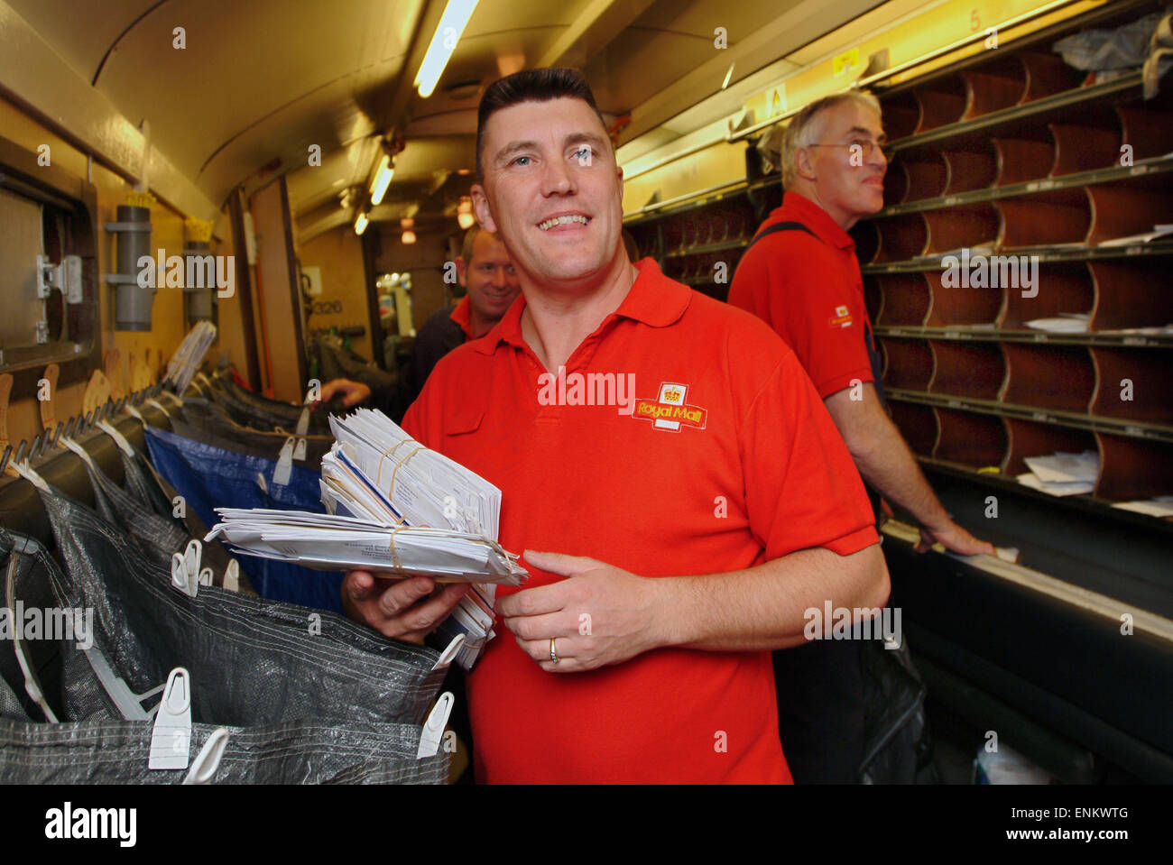 One of the last Royal Mail Travelling Post Offices(TPO's)where the mail