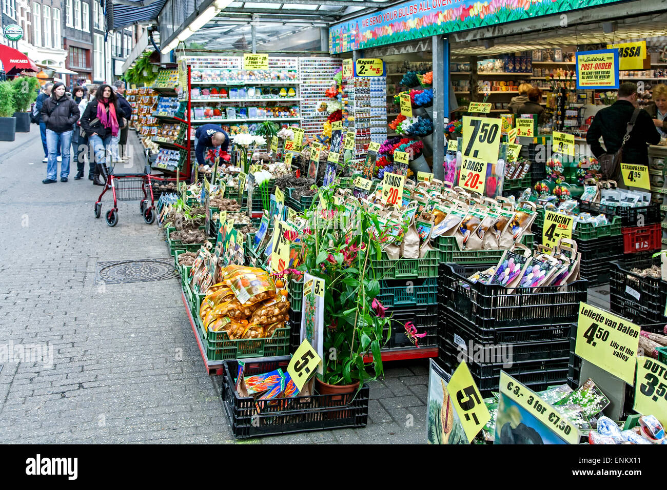 Bloemenmarkt flower market amsterdam netherlands hires stock photography and images Alamy