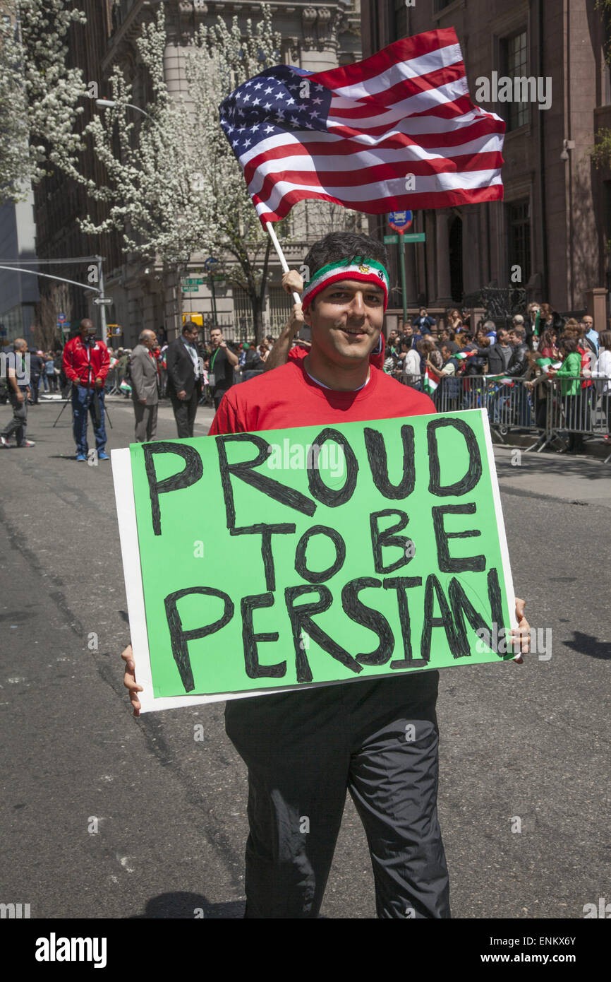 The annual Persian Parade on Madison Avenue in NYC celebrates Nowruz
