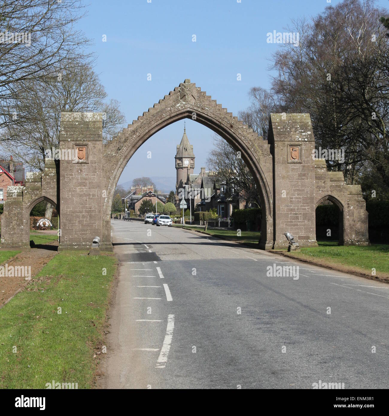 Dalhousie arch edzell scotland hires stock photography and images Alamy