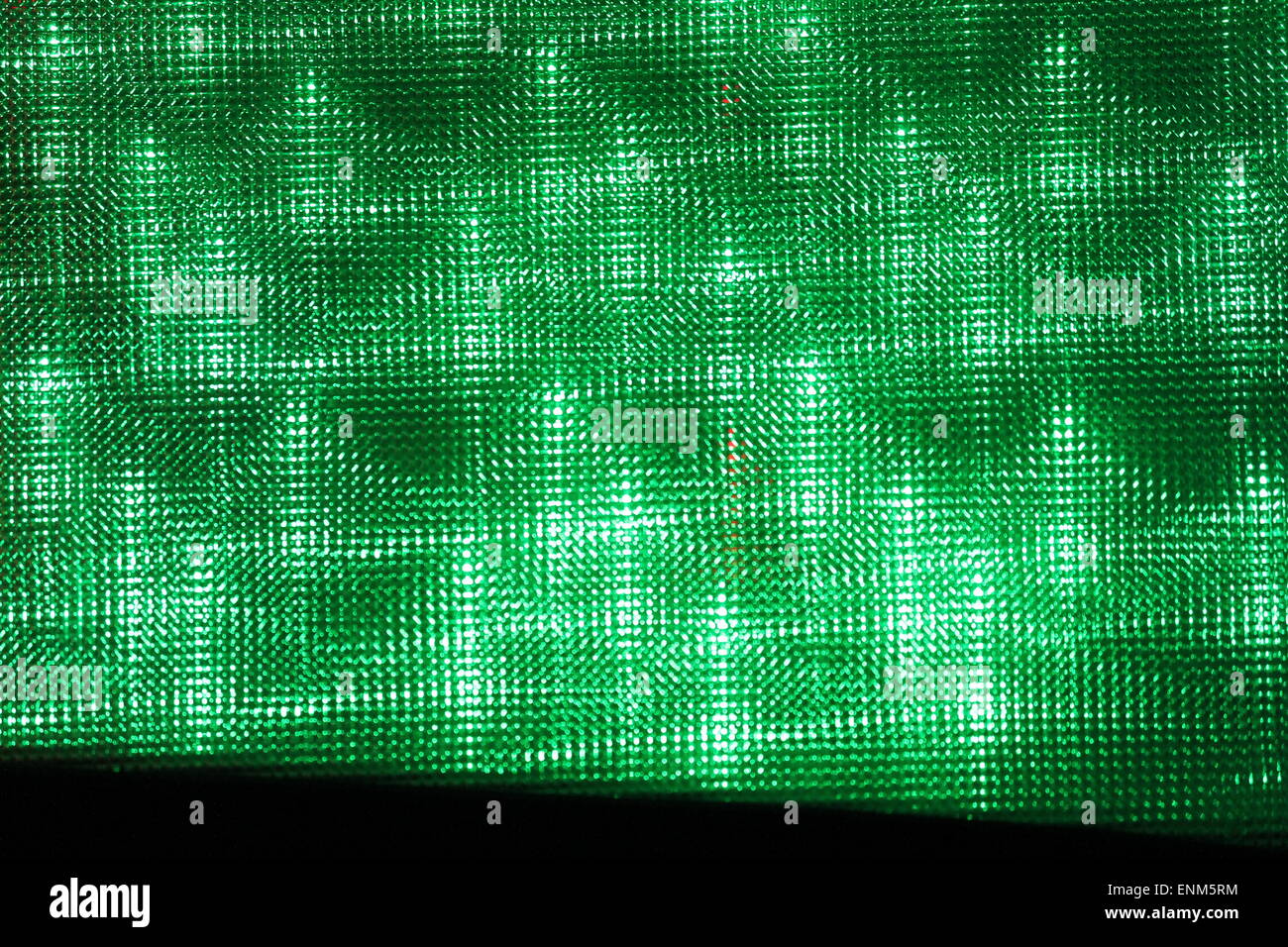 green disco Lights abstract synthwave retro background club or funfair, lights, disco, LED, illuminated, pattern, light, stage, disco, Stock Photo