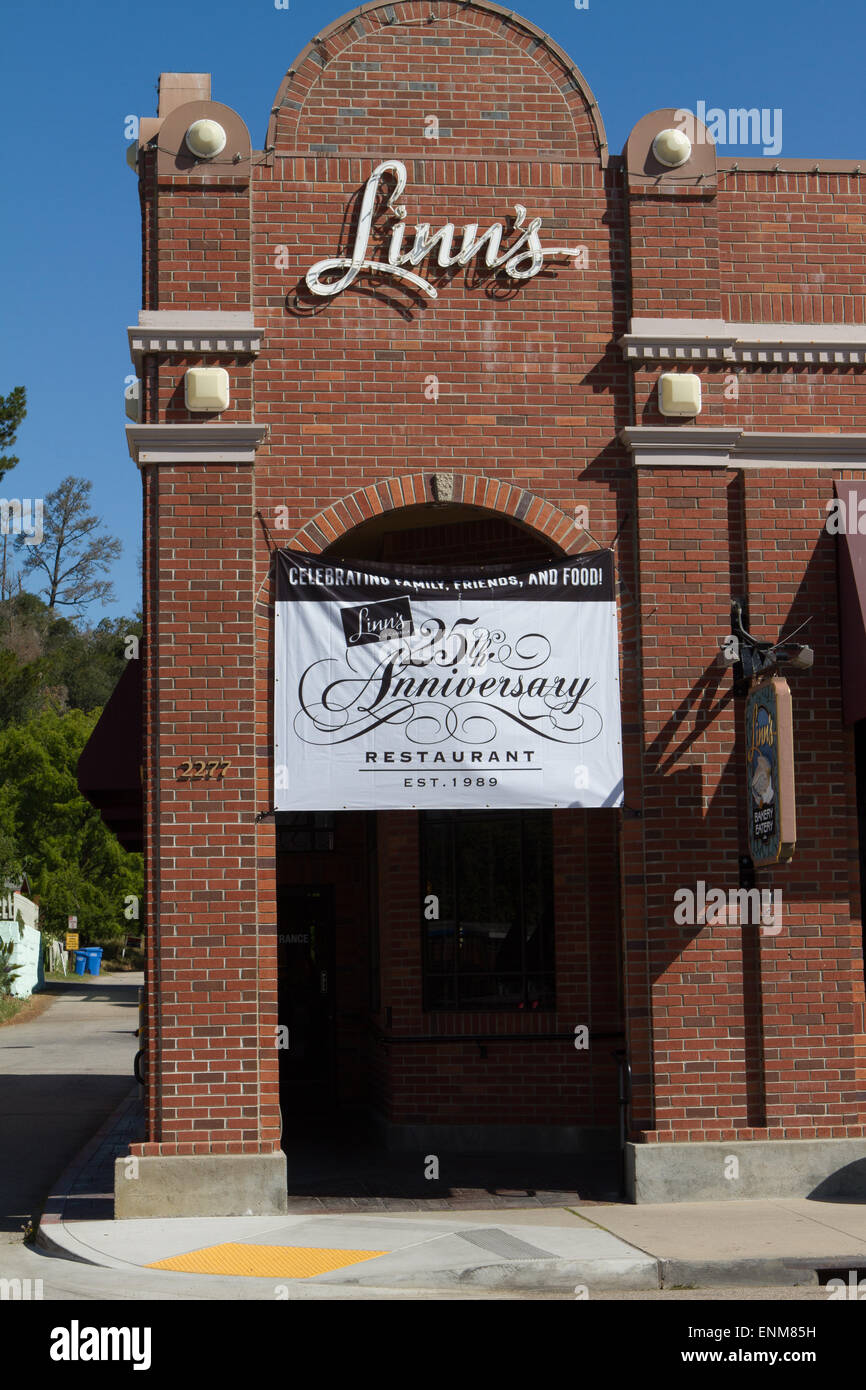 Linns Restaurant at 2277 main street Cambria California USA famous for