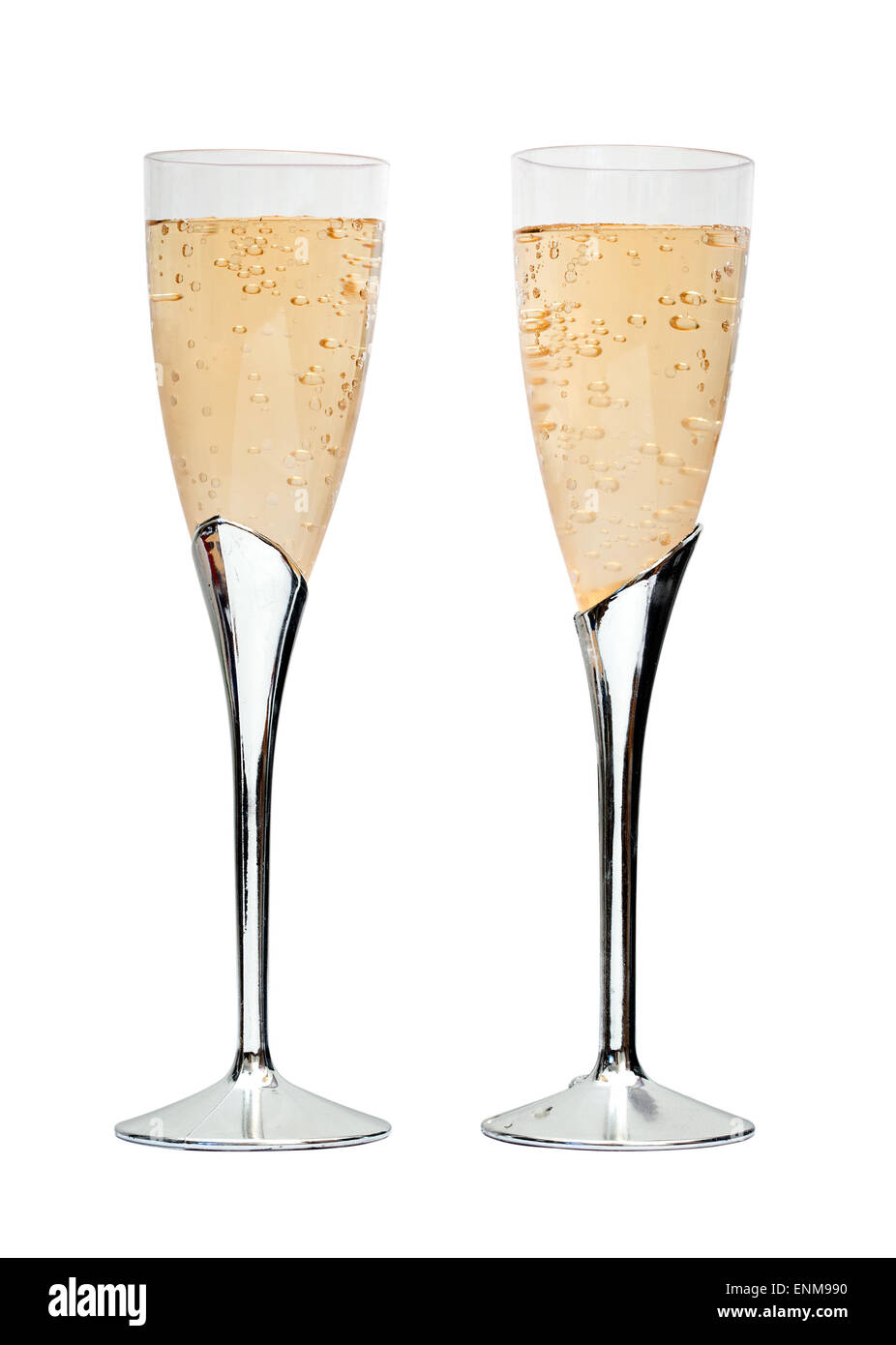 champagne glass Stock Photo
