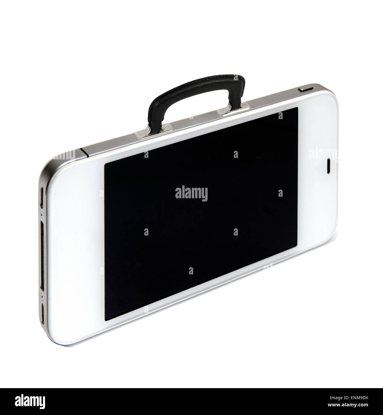 Modern business briefcase Stock Photo Alamy