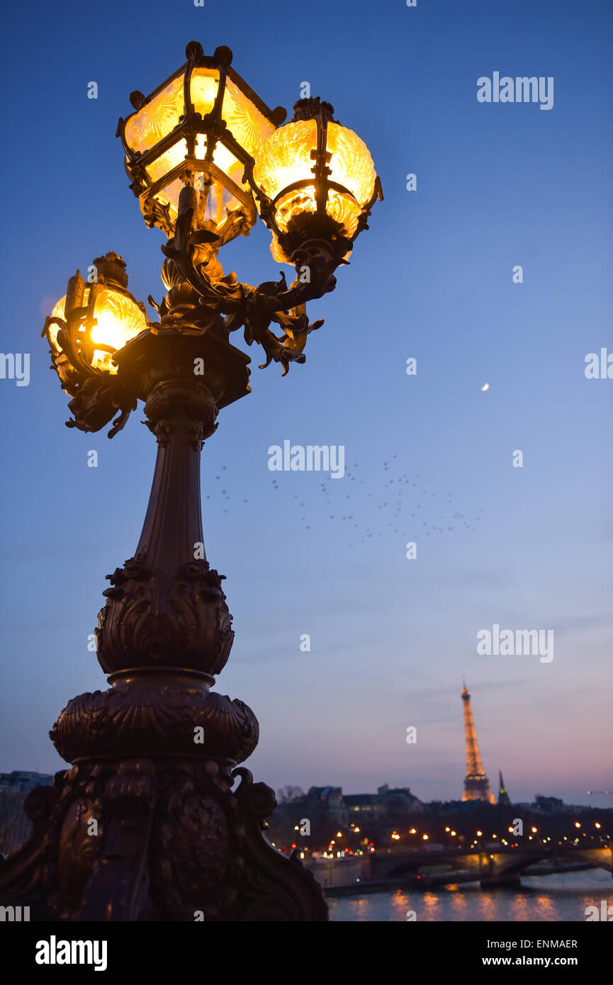 Paris skyline, France Stock Photo - Alamy