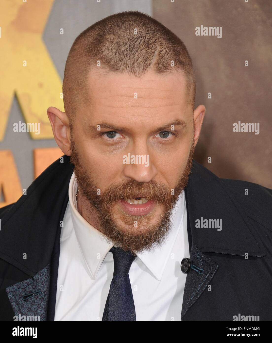 Los Angeles, California, USA. 7th May, 2015. Tom Hardy at arrivals for ...