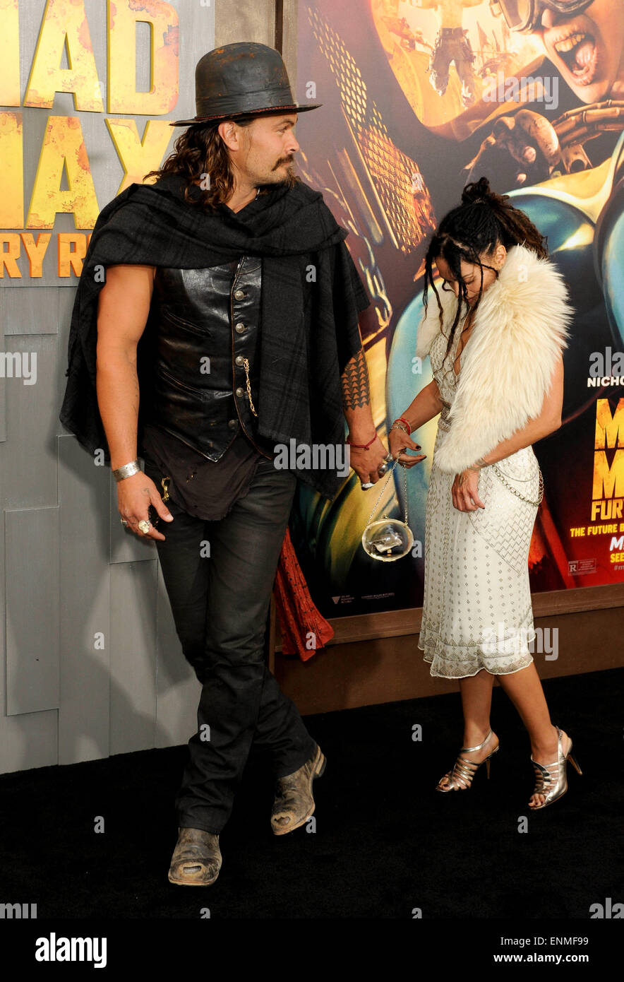 Jason Momoa Lisa Bonet Mad Max Stock Photos Jason Momoa Lisa Bonet