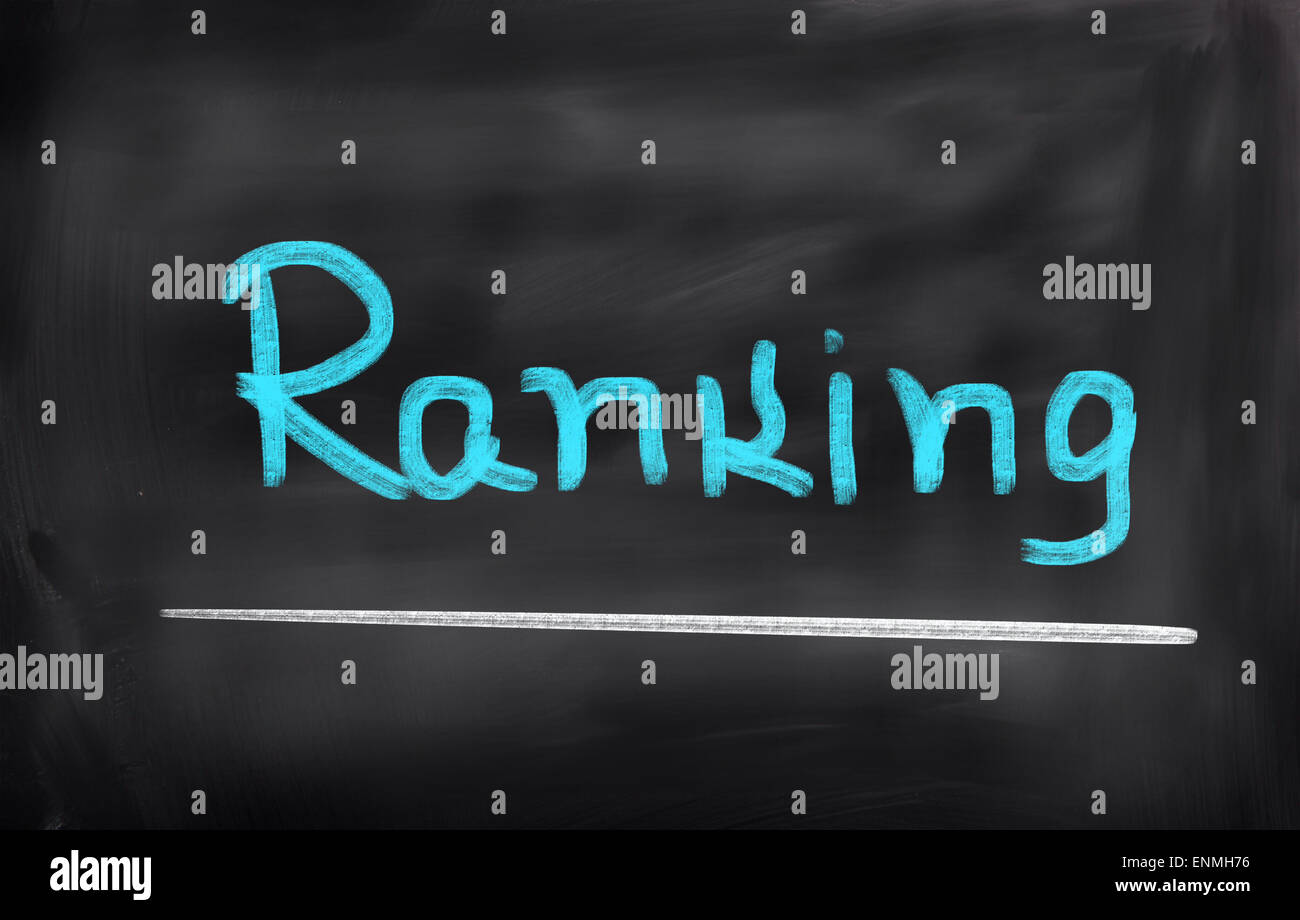 Ranking Concept Stock Photo