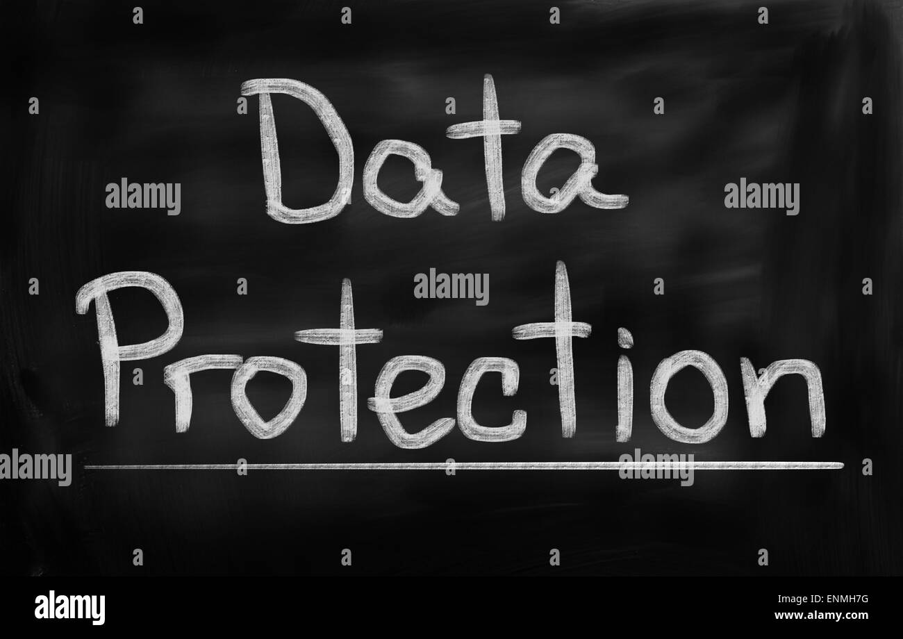 Data Protection Concept Stock Photo