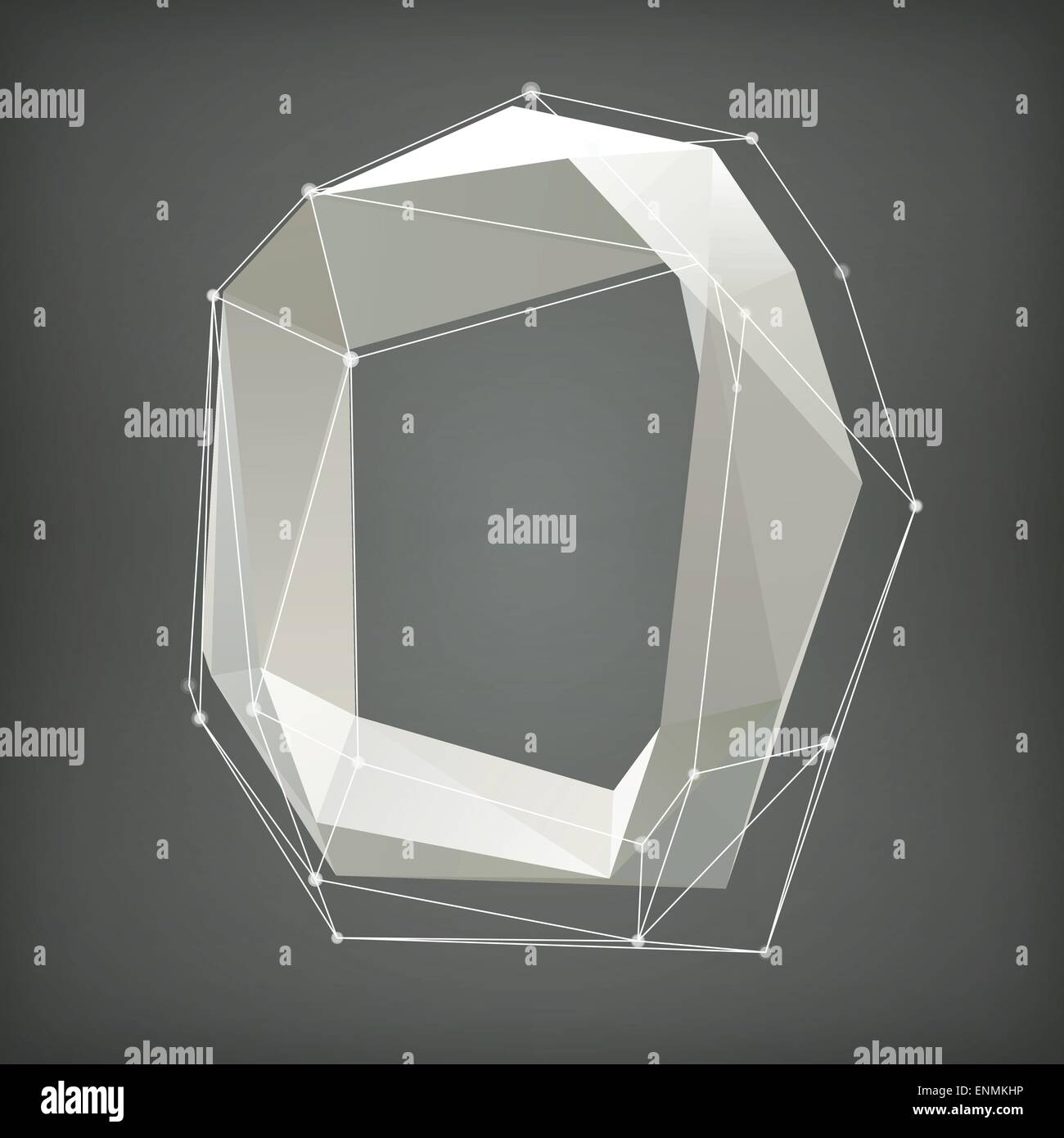 Low poly alphabet. Letter. Vector illustration EPS 10 Stock Vector ...