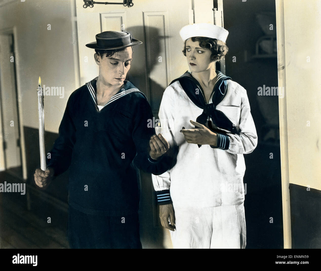 The Navigator, USA 1924, aka: Auf hoher See; Der Schiffbruch; Über, auf und unterm Meere; Regie: Buster Keaton, Donald Crisp, Da Stock Photo