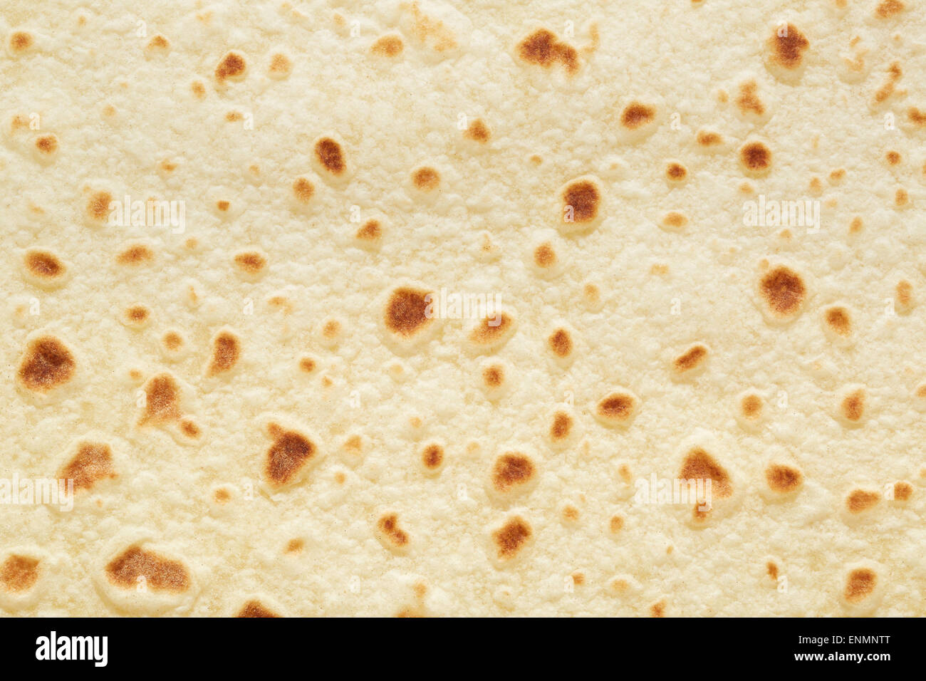 Piadina, italian tortilla texture background Stock Photo