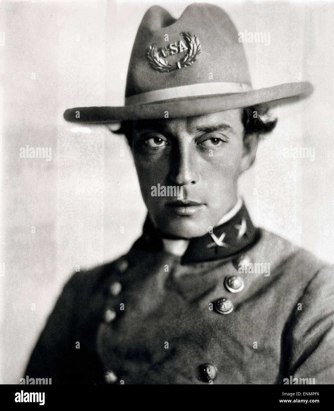 The General, USA 1926, aka: Der General, Regie: Clyde Bruckman, Buster Keaton, Darsteller: Buster Keaton Stock Photo