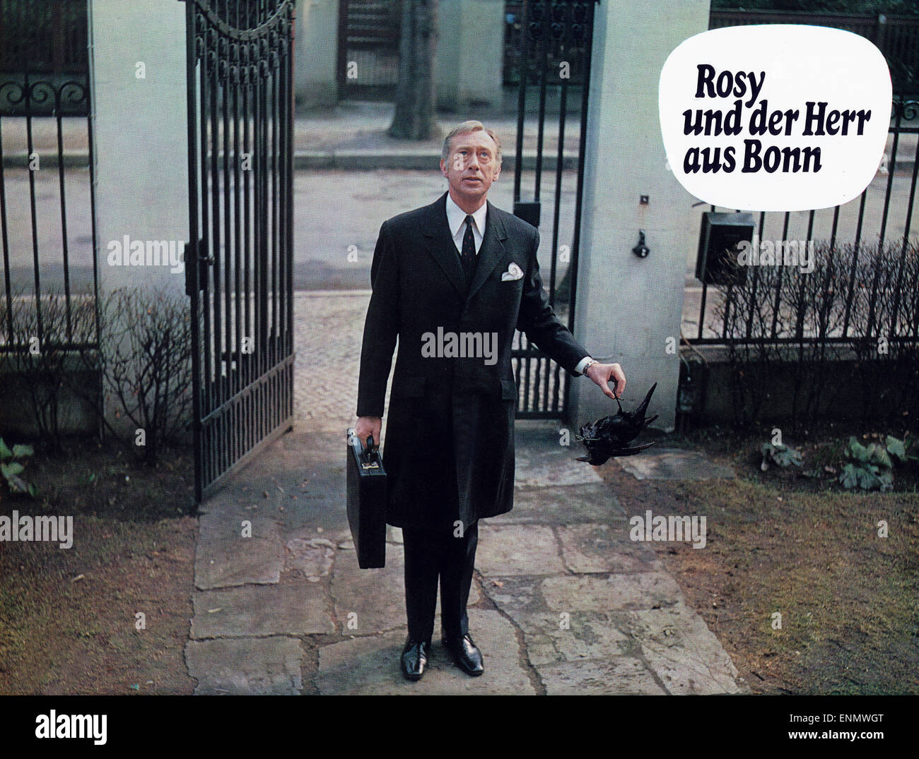 Rosy und der Herr aus Bonn, Deutschland 1971, aka: Bleib sauer, Liebling!, Regie: Rolf Thiele, Darsteller: Horst Tappert Stock Photo