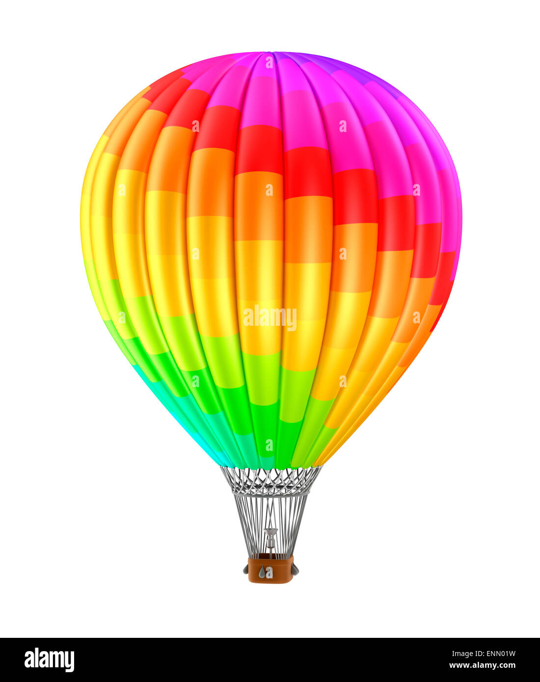 Colorful balloon isolated on white background Stock Photo - Alamy