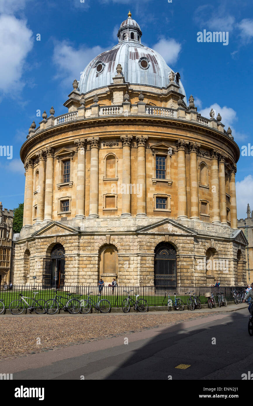 UK, England, Oxford.  Radcliffe Camera, Bodleian Library. Stock Photo