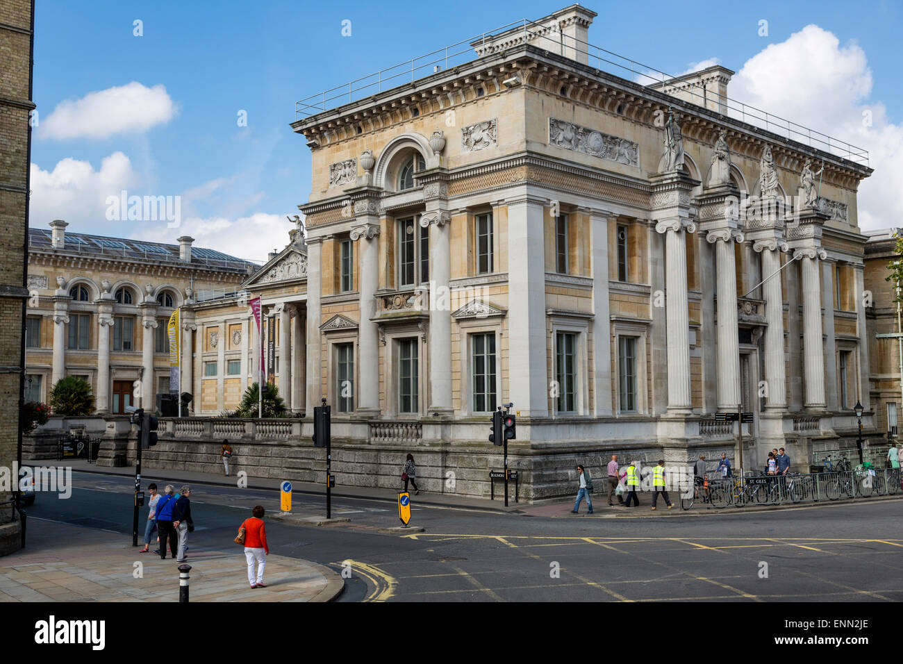 UK, England, Oxford.  Ashmolean Museum. Stock Photo