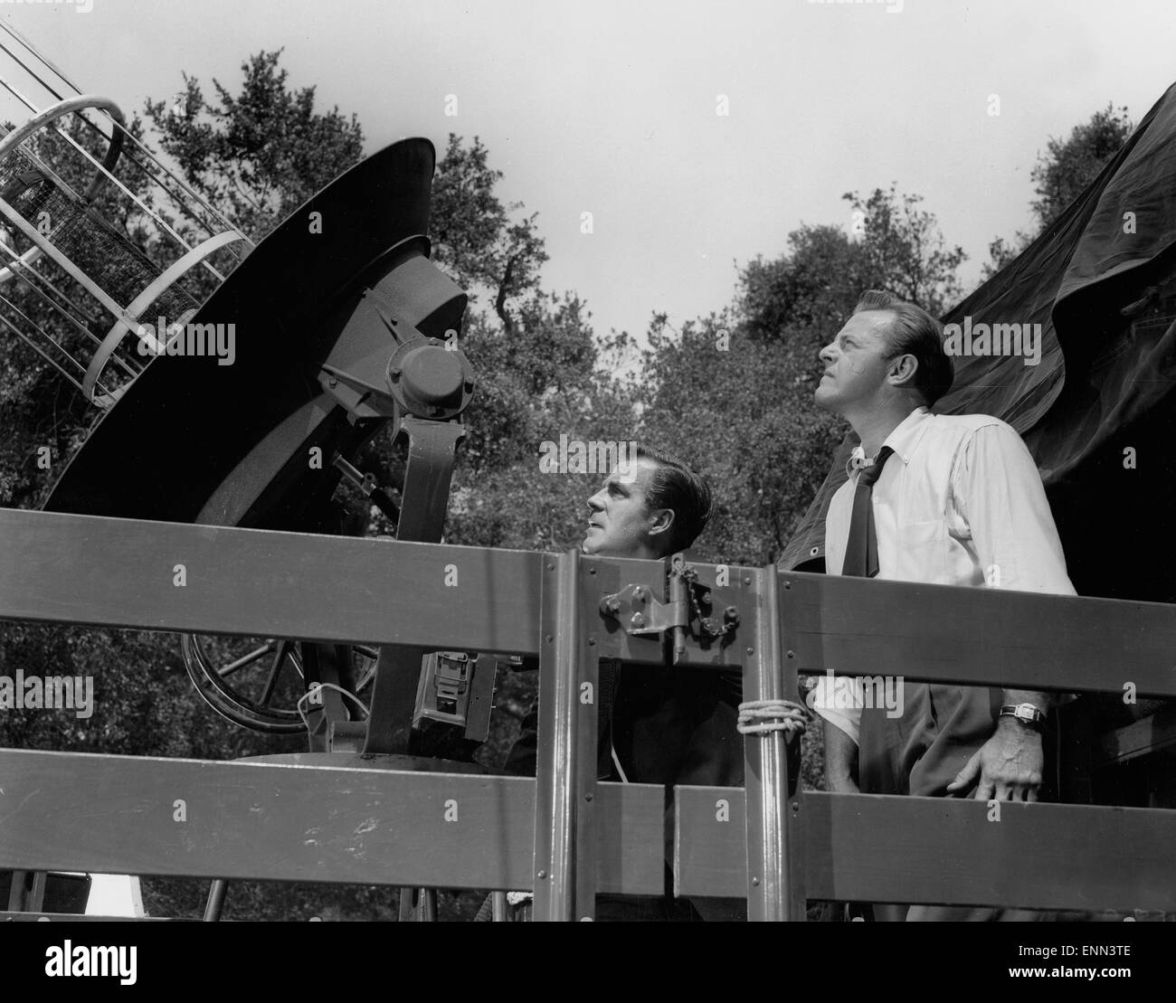 Earth vs. the Flying Saucers, USA 1956, aka: Fliegende Untertassen greifen an, Regie: Fred F. Sears, Darsteller: Hugh Marlowe, J Stock Photo