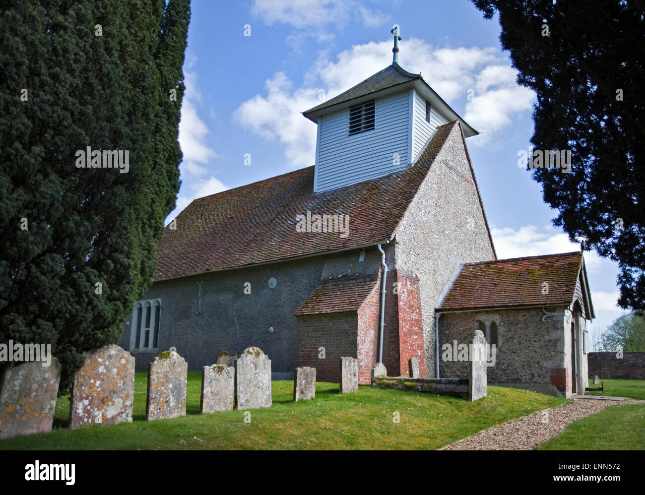 Church of All Saints, Dummer, Hampshire, England Stock Photo