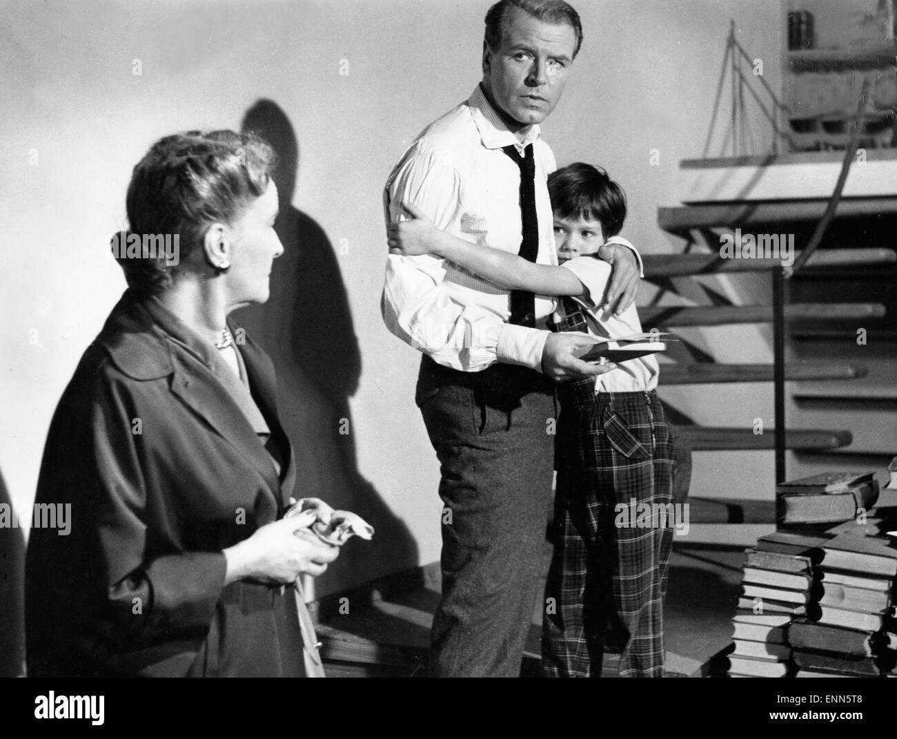 Mein Vater, der Schauspieler, Deutschland 1956, Regie Robert Siodmak, Darsteller O. W. Fischer Mein Vater, der Schauspieler, Deutschland 1956, Regie Robert Siodmak, Darsteller O. W. Fischer