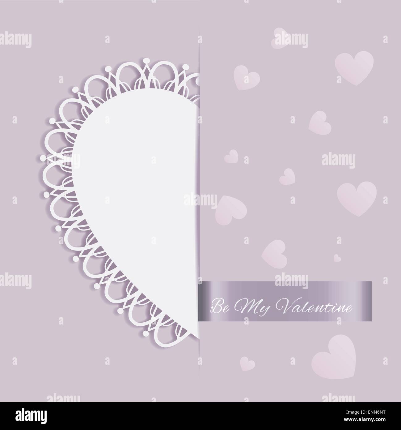 Valentine greeting card heart Stock Vector Images - Alamy