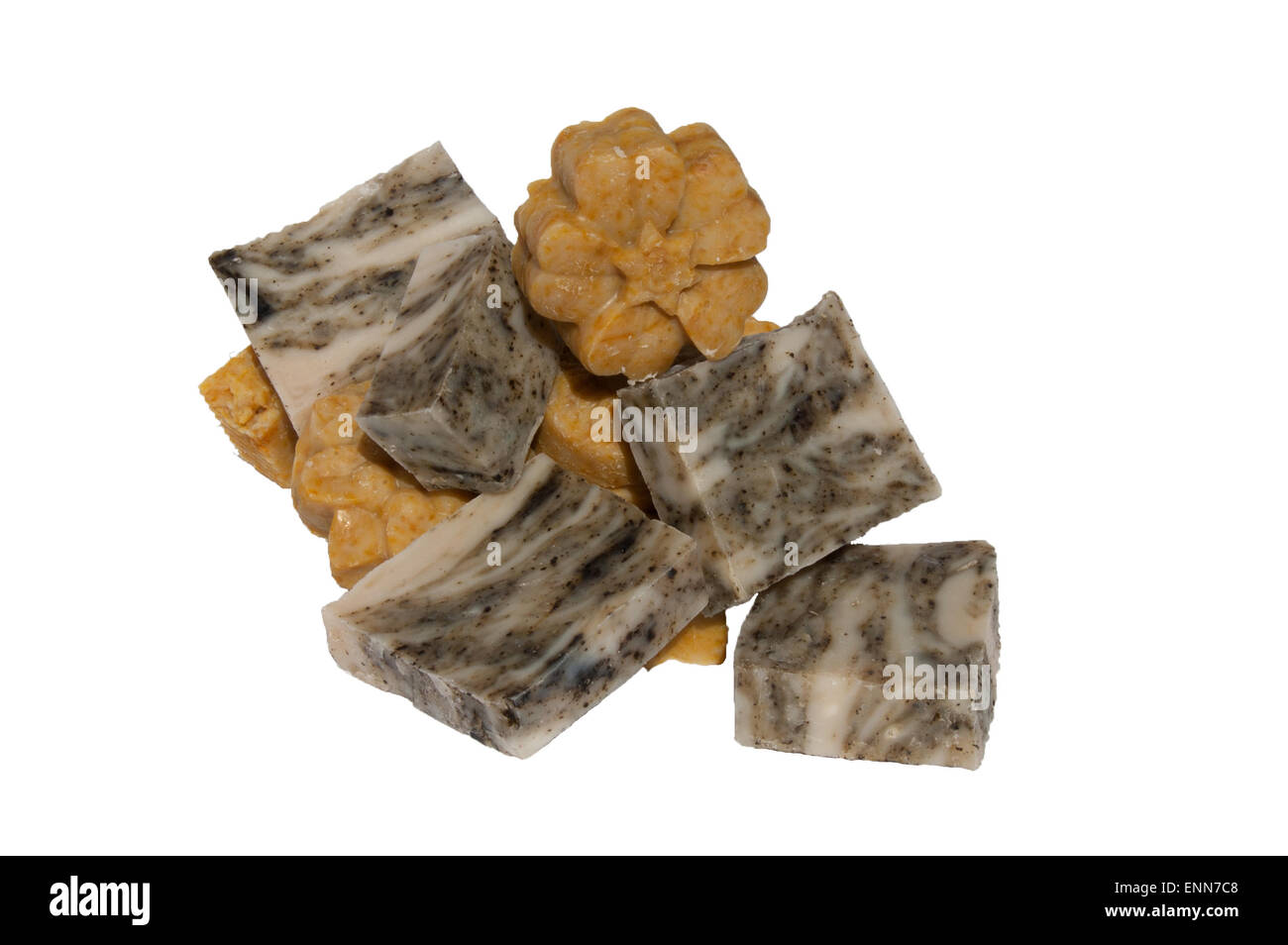 Beautiful And Natural Handmade Soaps Stock Photo Alamy