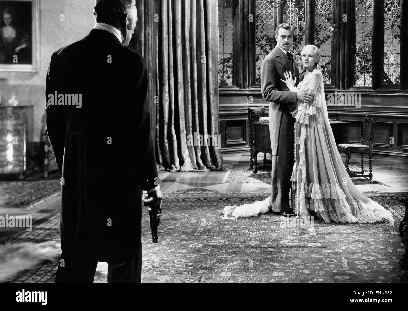 Peter Ibbetson, USA 1935, Regie: Henry Hathway, Darsteller: Gary Cooper, John Halliday, Ann Harding Stock Photo