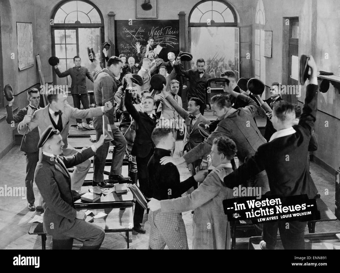 All Quiet on the Western Front, USA 1930, aka: Im Westen nichts Neues,  Regie: Lewis Milestone Stock Photo - Alamy