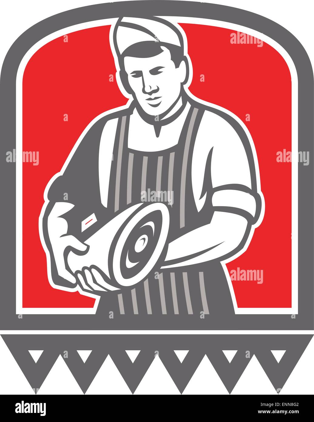 Butcher Stock Vector Images Alamy