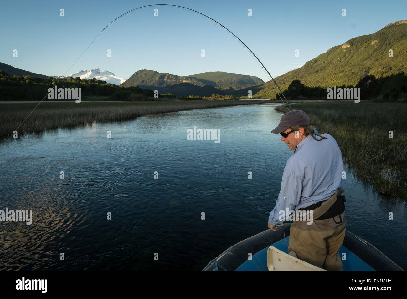 Fly Fishing Patagonia, Argentina Stock Photo Alamy