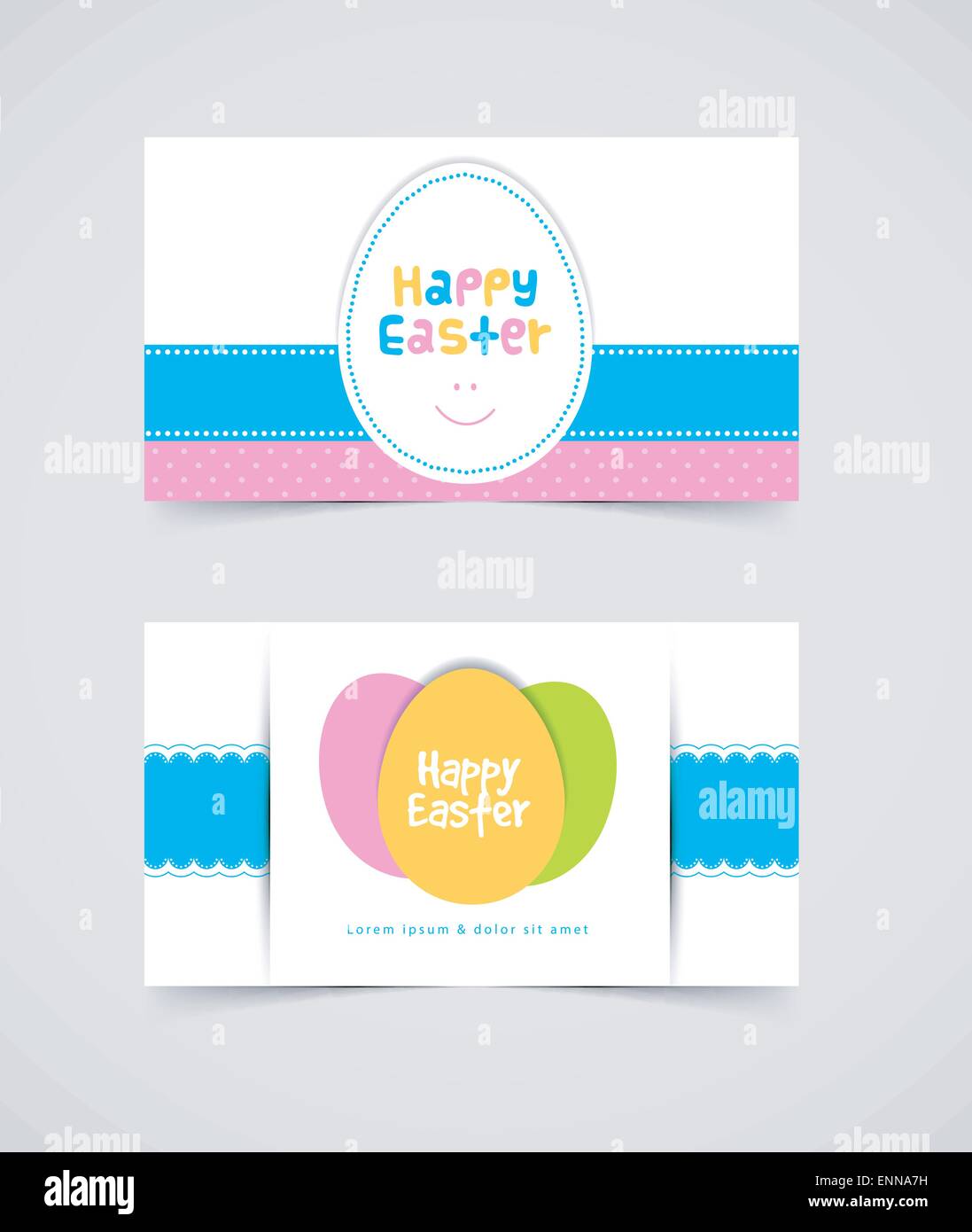Easter design template Stock Vector Image & Art - Alamy