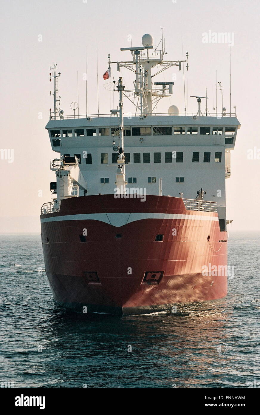 AJAXNETPHOTO  - SEP 2003. HMS ENDURANCE, ICE PATROL SHIP ON EXERCISE IN THE ENGLISH CHANNEL. PHOTO:JONATHAN EASTLAND/AJAX REF:TC4914 31 28A Stock Photo