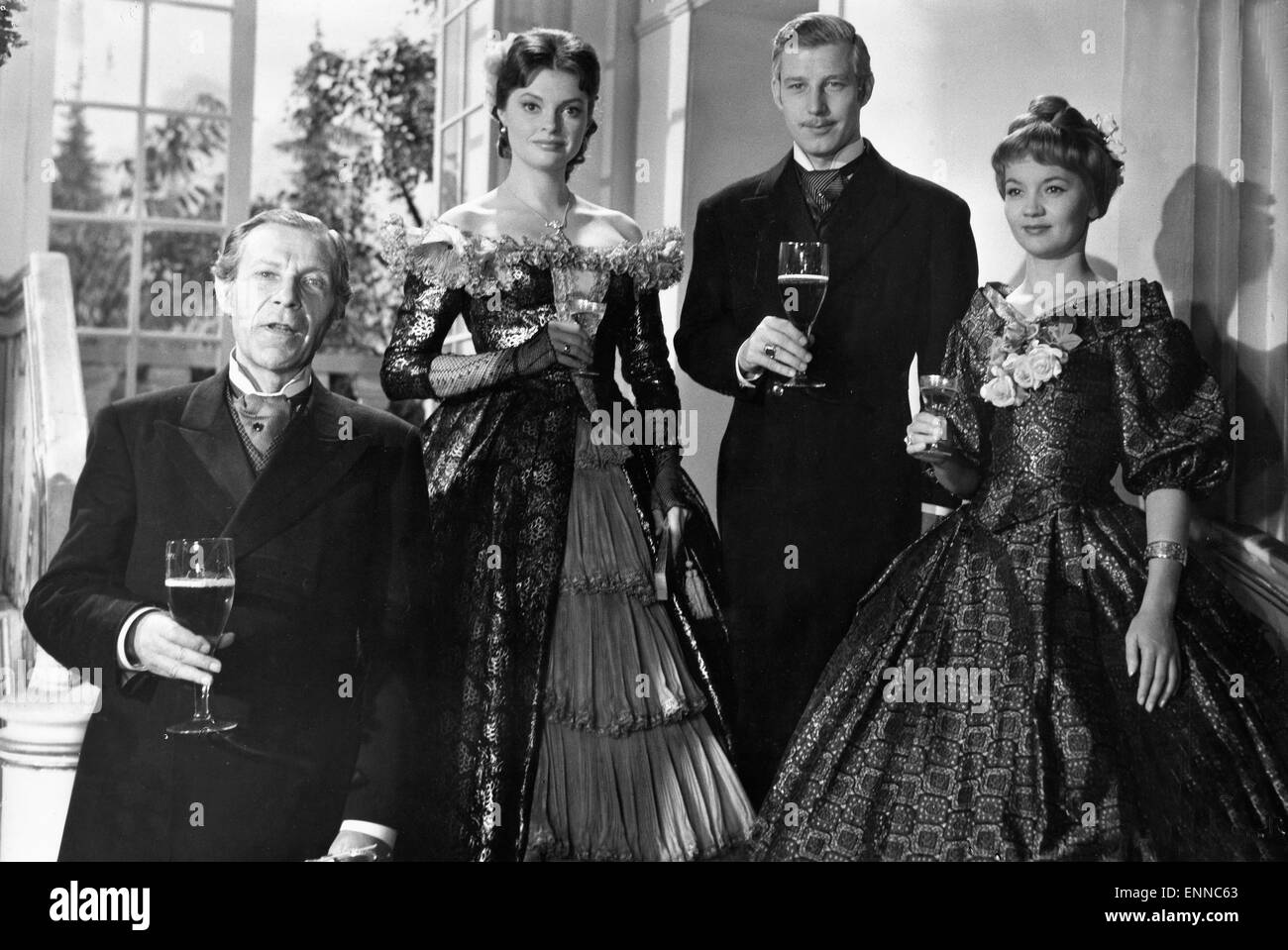 Buddenbrooks, Deutschland 1959, Regie: Alfred Weidenmann, Darsteller ...
