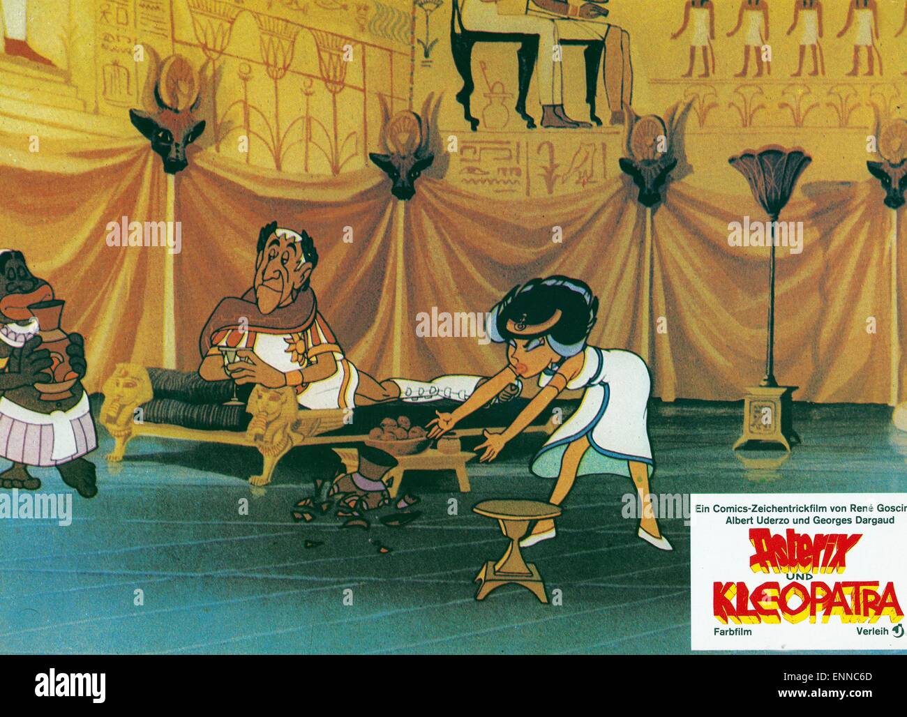 Asterix et Cleopatre, Frankreich 1968, aka: Asterix und Kleopatra, Regie: René Goscinny, Lee Payant, Darsteller: Kleopatra, Gaju Stock Photo
