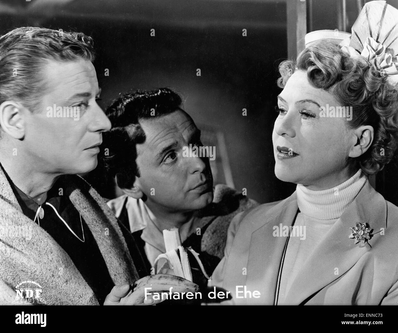 Fanfaren der Ehe, Deutschland 1953, Regie: Hans Grimm, Darsteller ...